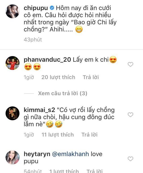 Bỏ rơi bạn gái tin đồn xinh đẹp, Văn Đức bất ngờ thả thính Chi Pu