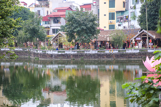 Ảnh: Tái hiện không gian Tết xưa tại Văn Miếu