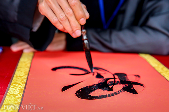 Ảnh: Tái hiện không gian Tết xưa tại Văn Miếu