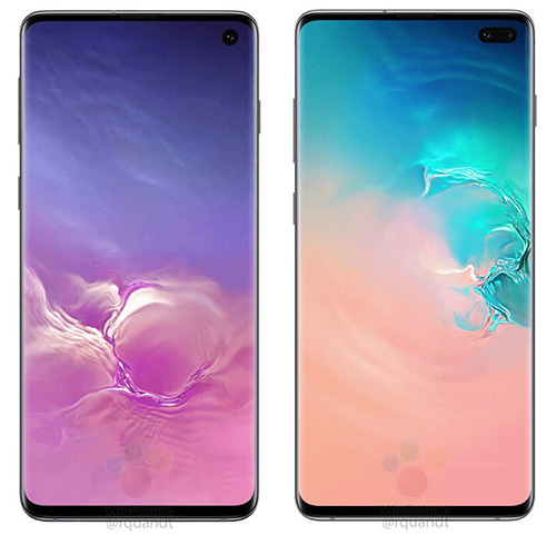 Galaxy S10 lộ ảnh báo chí với ba màu, màn hình đục lỗ