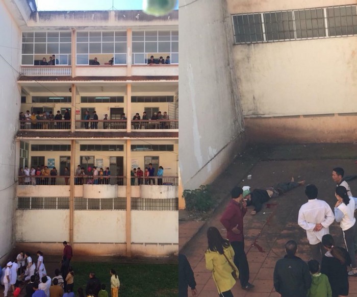 Người đàn ông nhảy từ tầng 3 bệnh viện ở Đắk Lắk