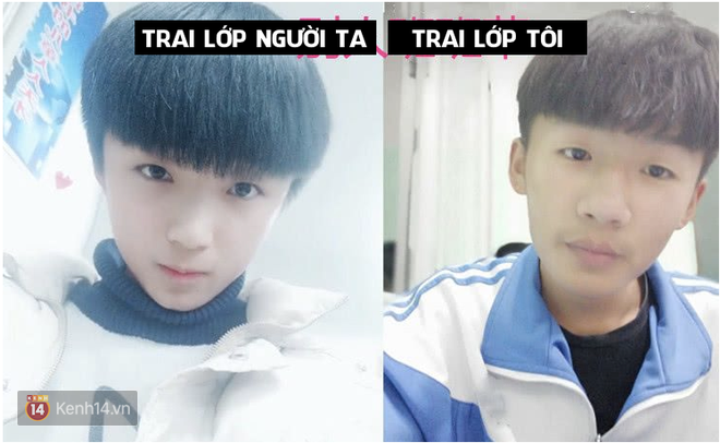 Hội thích ngắm trai đẹp luôn có một nỗi buồn mang tên: Trai lớp người ta lúc nào cũng đẹp hơn trai lớp tôi