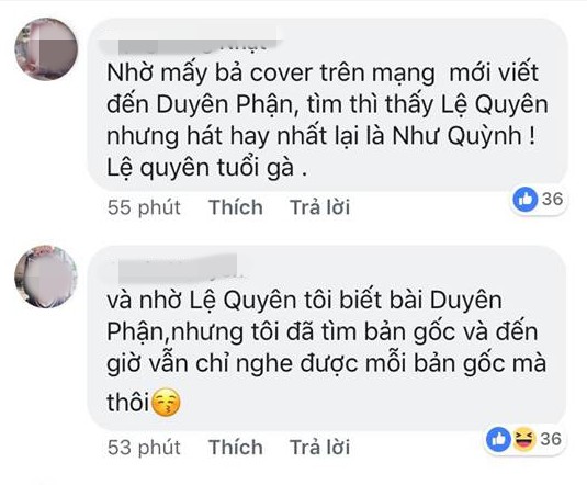 Lệ Quyên gây tranh cãi khi nhận đã làm ca khúc Duyên phận dậy sóng chứ không phải Như Quỳnh