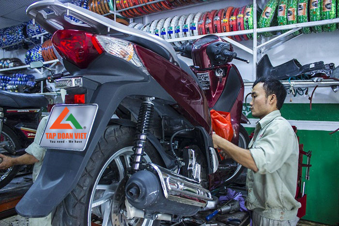 Chăm sóc xe máy sẵn sàng chơi Tết như thế nào?