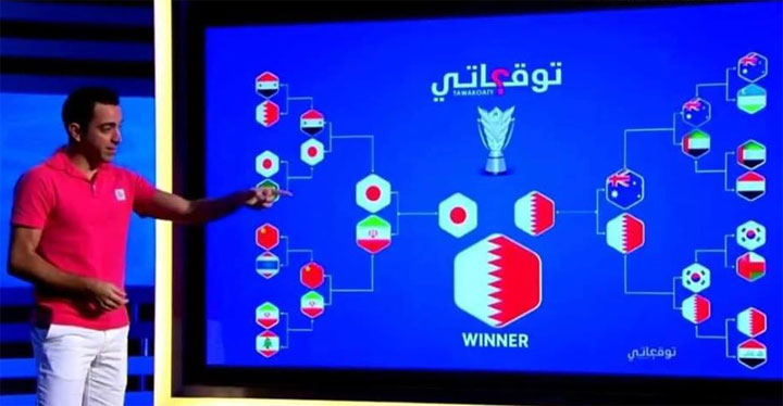 Xavi trở thành Vua dự đoán Asian Cup 2019