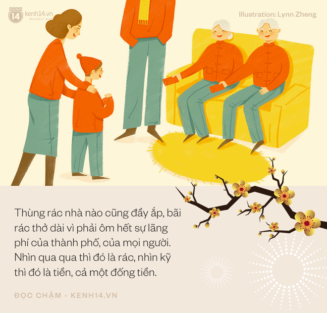 Tết là một kỳ nghỉ thảnh thơi, chứ không phải một cuộc đua sắm sửa và tiêu xài hoang phí