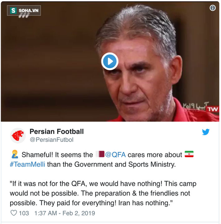 Sốc: Qatar bơm tiền cho đối thủ của đội tuyển Việt Nam ở Asian Cup 2019