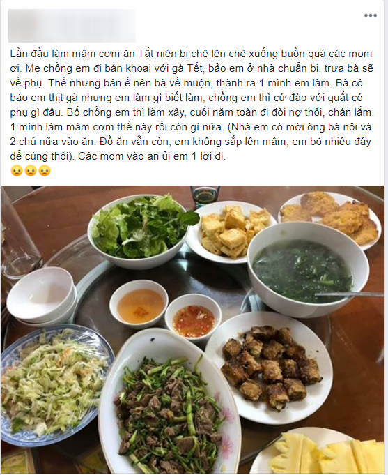 Hì hụi làm mâm cơm cúng cả sáng vẫn bị mẹ chồng mắng, chị em nhìn cái biết sai ngay vì thiếu món quan trọng