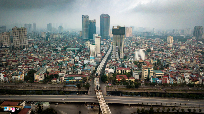 Cảnh vắng vẻ ở Hà Nội sáng mùng 1 Tết