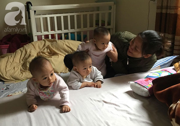 Mẹ trẻ đánh cược mạng sống sinh tứ thai đón mùa xuân đầu tiên bên các con: Tết của em dựa hết vào chồng