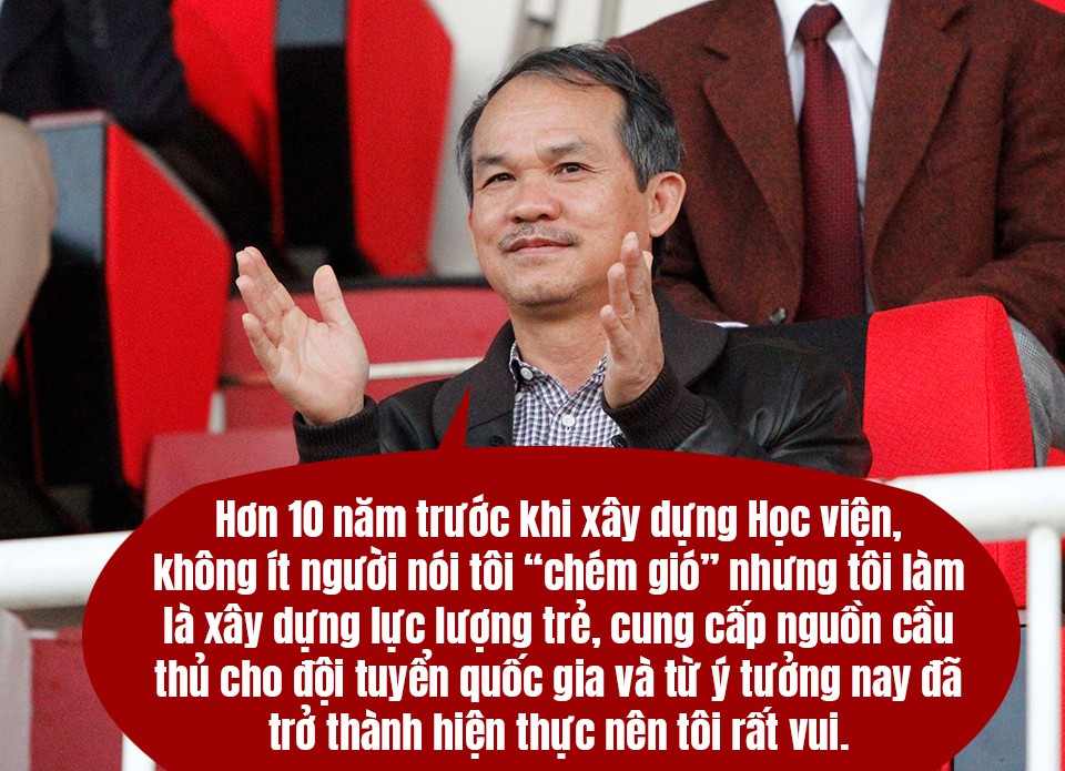 Bầu Đức trải lòng về canh bạc Park Hang-seo