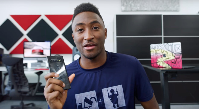 Galaxy S10 chưa ra mắt, blogger đã đăng video trải nghiệm