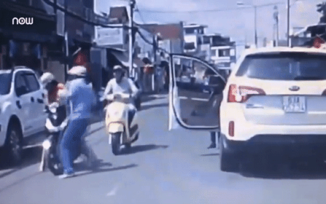 Vụ tài xế ô tô thẳng tay đánh người phụ nữ: Đối tượng rất hung hãn, chuyên đi cùng nhóm cho vay nợ