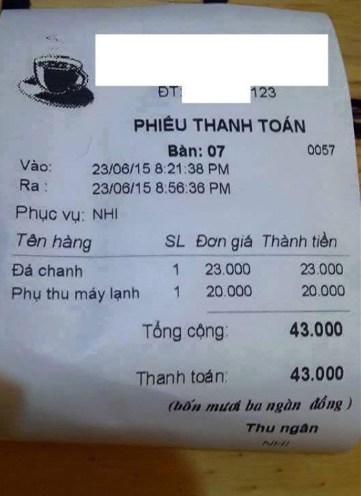 Tranh cãi câu chuyện quán cafe phụ thu 5 nghìn đồng ngày mùng 1 Tết, từ chối bán nước vì khách thắc mắc