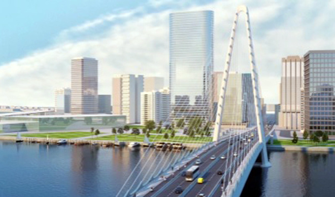 Cầu biểu tượng mới của TP HCM chậm tiến độ vì vướng mặt bằng