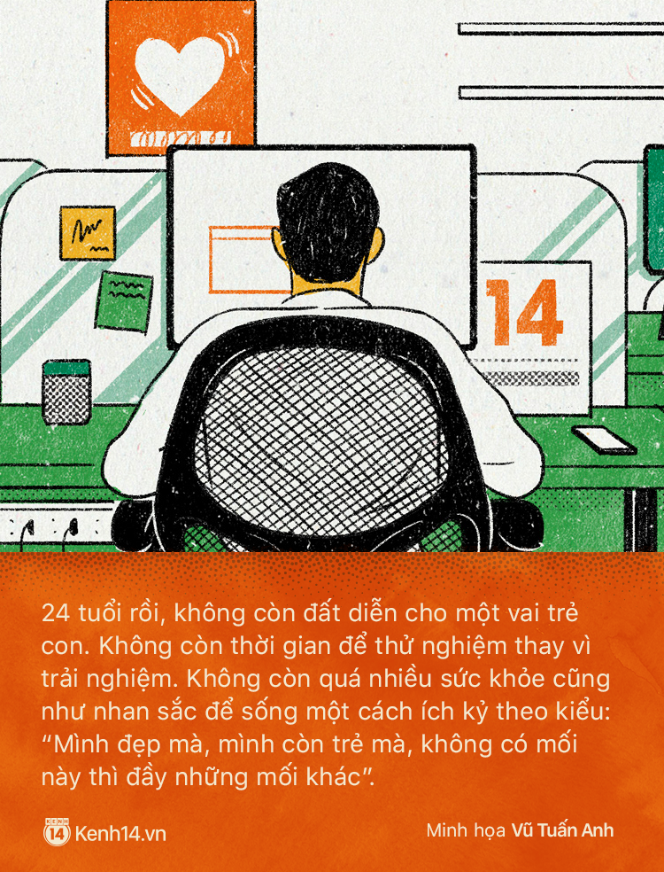1995 đã sang tuổi 24 và 24 điều để bước qua khủng hoảng một phần tư cuộc đời trước mắt