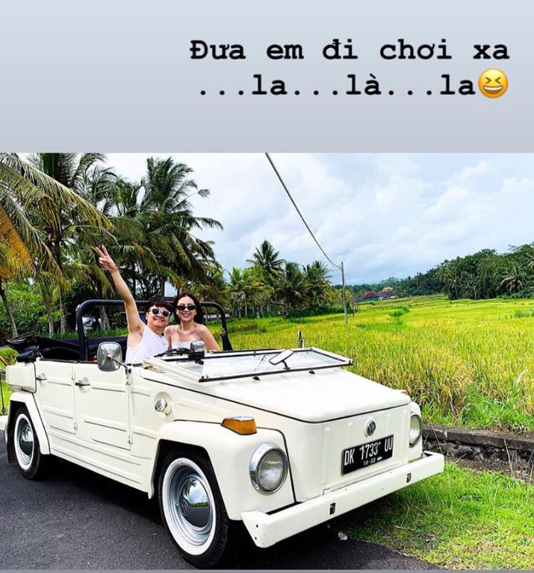 Mọi người vẫn còn hăng say ăn Tết, MC xinh đẹp Mai Ngọc đã cùng ông xã trốn sang Bali nghỉ dưỡng sang chảnh