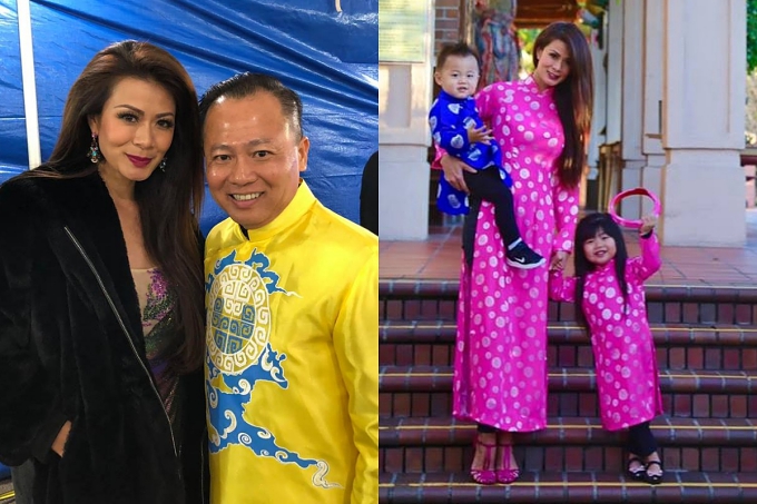 Sao Việt ở hải ngoại đón Tết: người chạy show, người chăm con bị sốt