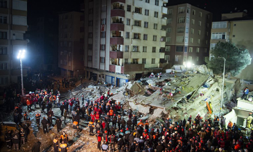 Số người chết trong vụ sập chung cư Thổ Nhĩ Kỳ tăng lên 17