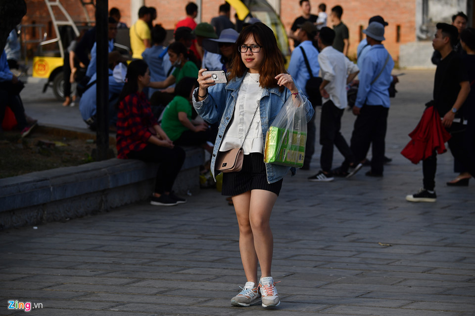 Hình ảnh không đẹp mắt ở chùa Bái Đính trước ngày khai hội