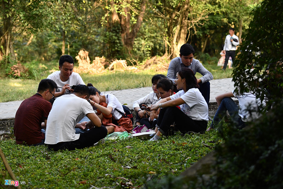 Hình ảnh không đẹp mắt ở chùa Bái Đính trước ngày khai hội