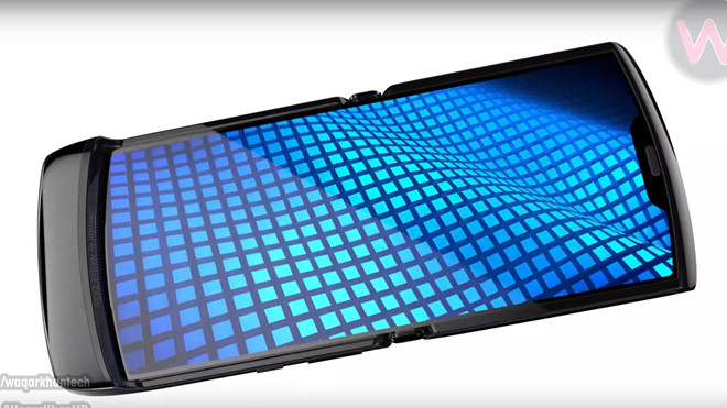 Bản dựng tuyệt đẹp về chiếc Motorola RAZR màn hình gập