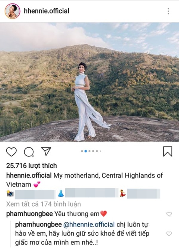 Chỉ một dòng bình luận của Phạm Hương, tin đồn ngó lơ đàn em HHen Niê đã bị đập tan