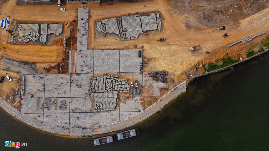 Toàn cảnh quần thể chùa Tam Chúc lớn nhất thế giới