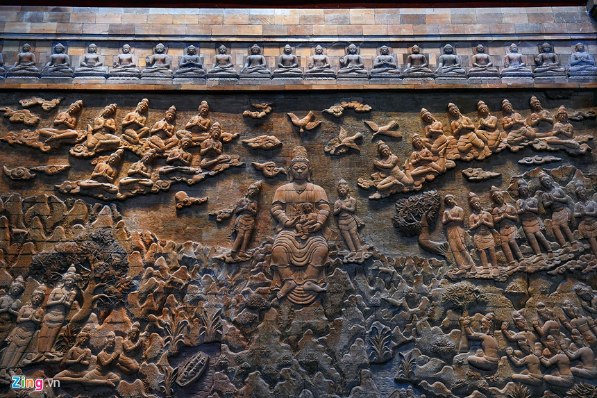 Toàn cảnh quần thể chùa Tam Chúc lớn nhất thế giới