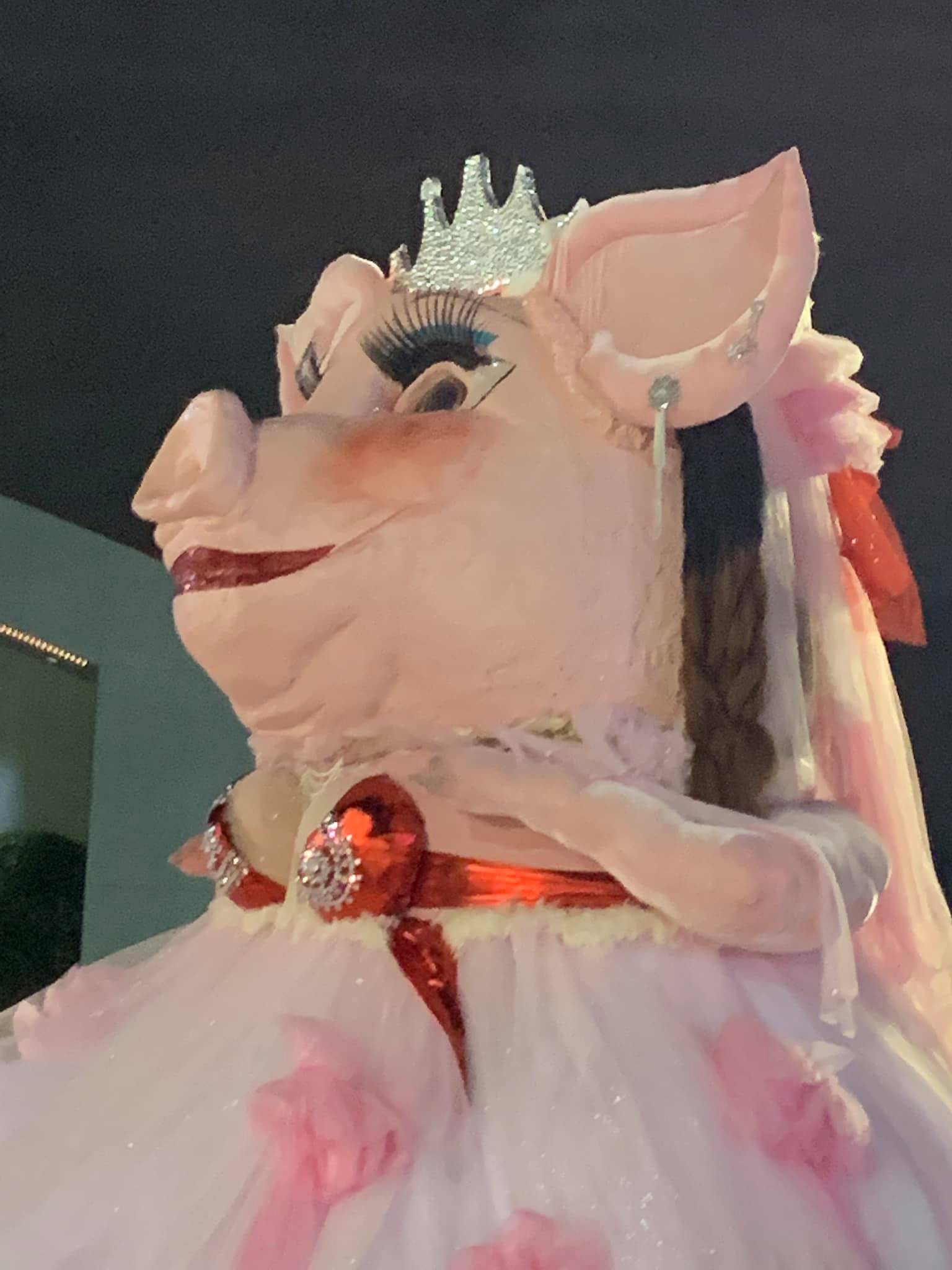 Đỉnh cao linh vật năm Kỷ Hợi: Chị heo đội vương miện, nối mi, mặc áo ngực bị dân mạng ví như thảm họa thẩm mỹ chui