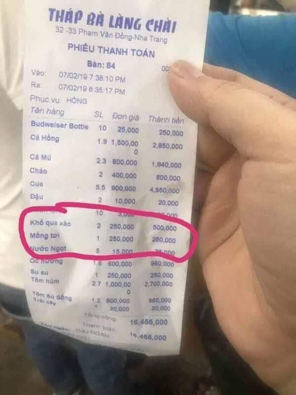 Vụ chặt chém thứ hai ở Nha Trang: Cháo 400 ngàn một tô là cháo tôm hùm!