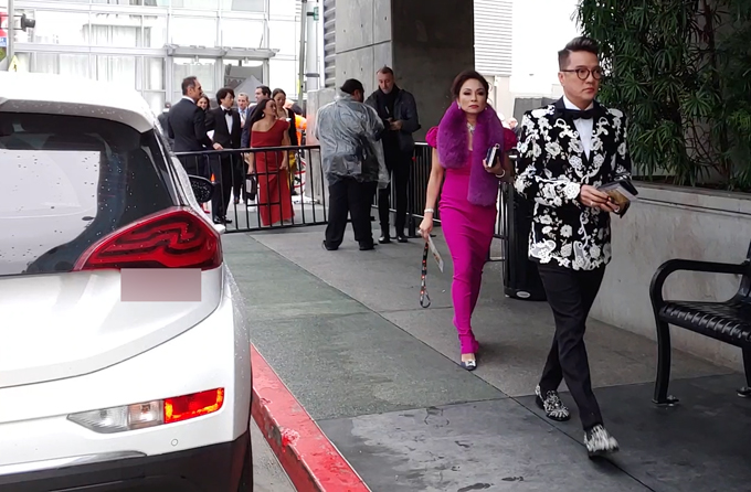 Mr Đàm lần đầu dự lễ trao giải Grammy ở Mỹ