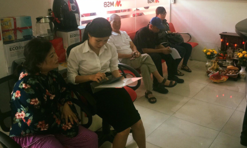 Săn lì xì ngân hàng ngày đầu năm