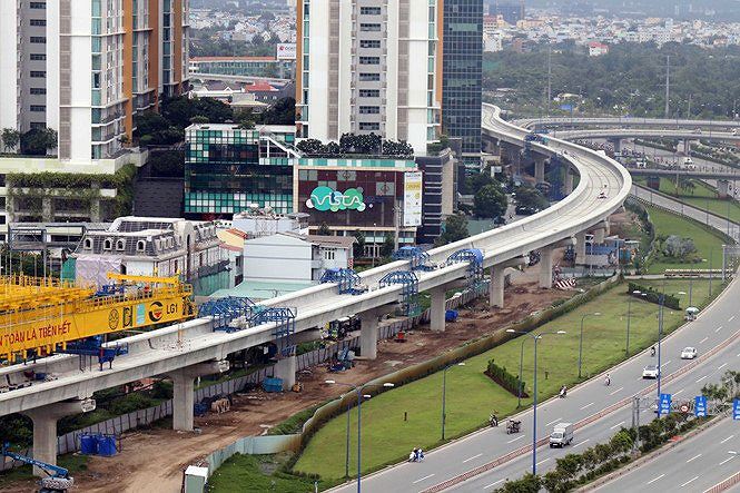Cận cảnh ga ngầm 4 tầng tuyến metro Bến Thành – Suối Tiên