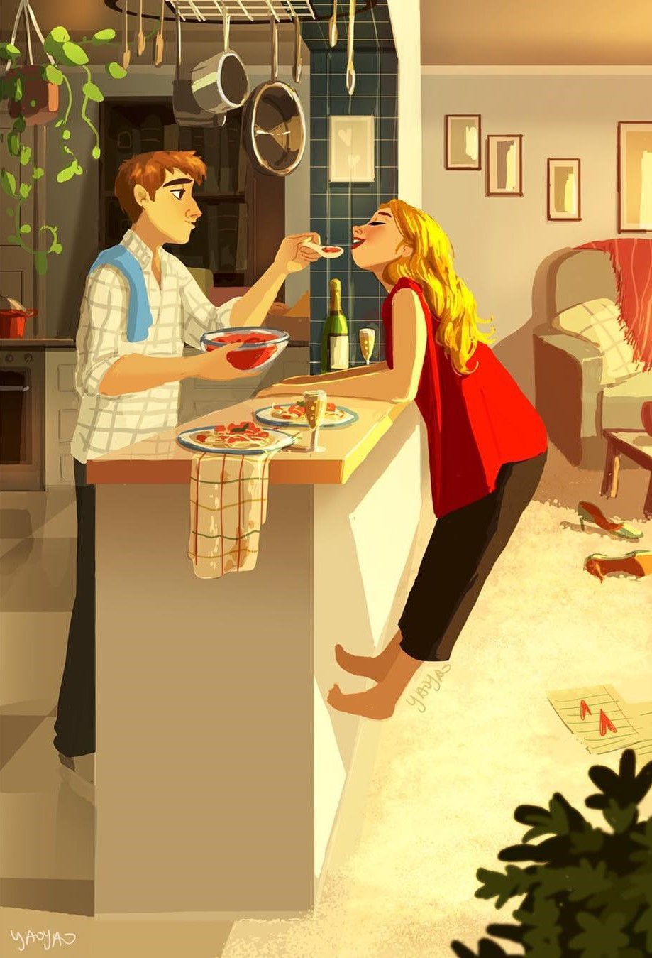 Bộ tranh Tình yêu có màu gì sẽ khiến bạn bất giác mỉm cười vì quá ngọt ngào Bộ tranh Tình yêu có màu gì sẽ khiến bạn bất giác mỉm cười vì quá ngọt ngào