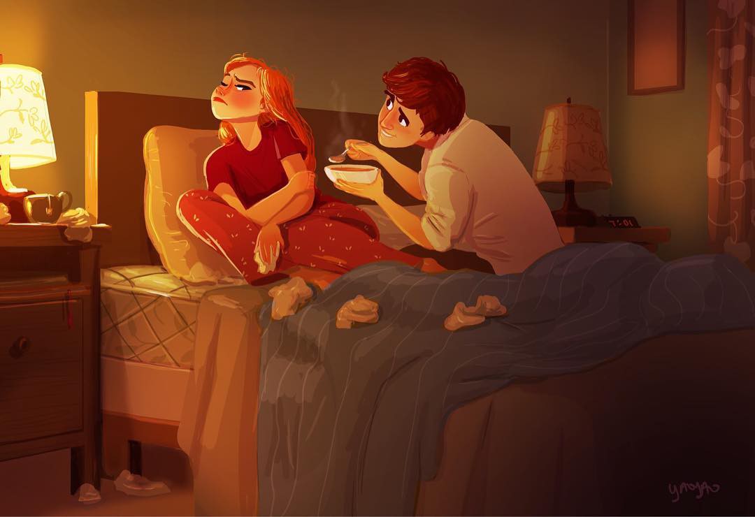 Bộ tranh Tình yêu có màu gì sẽ khiến bạn bất giác mỉm cười vì quá ngọt ngào Bộ tranh Tình yêu có màu gì sẽ khiến bạn bất giác mỉm cười vì quá ngọt ngào
