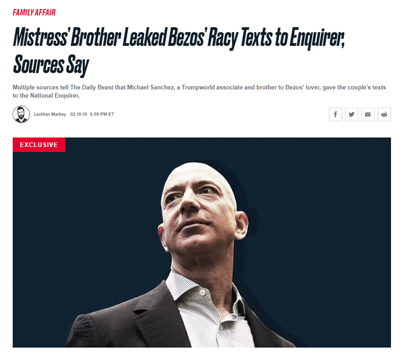 Em trai Lauren Sanchez được cho là người tung tin nhắn nhạy cảm giữa chị với tỷ phú Amazon Jeff Bezos