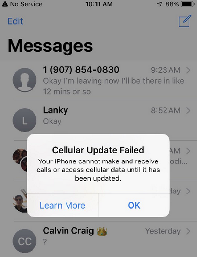 iPhone chạy iOS mới nhất dính hàng loạt lỗi nghiêm trọng iPhone chạy iOS mới nhất dính hàng loạt lỗi nghiêm trọng