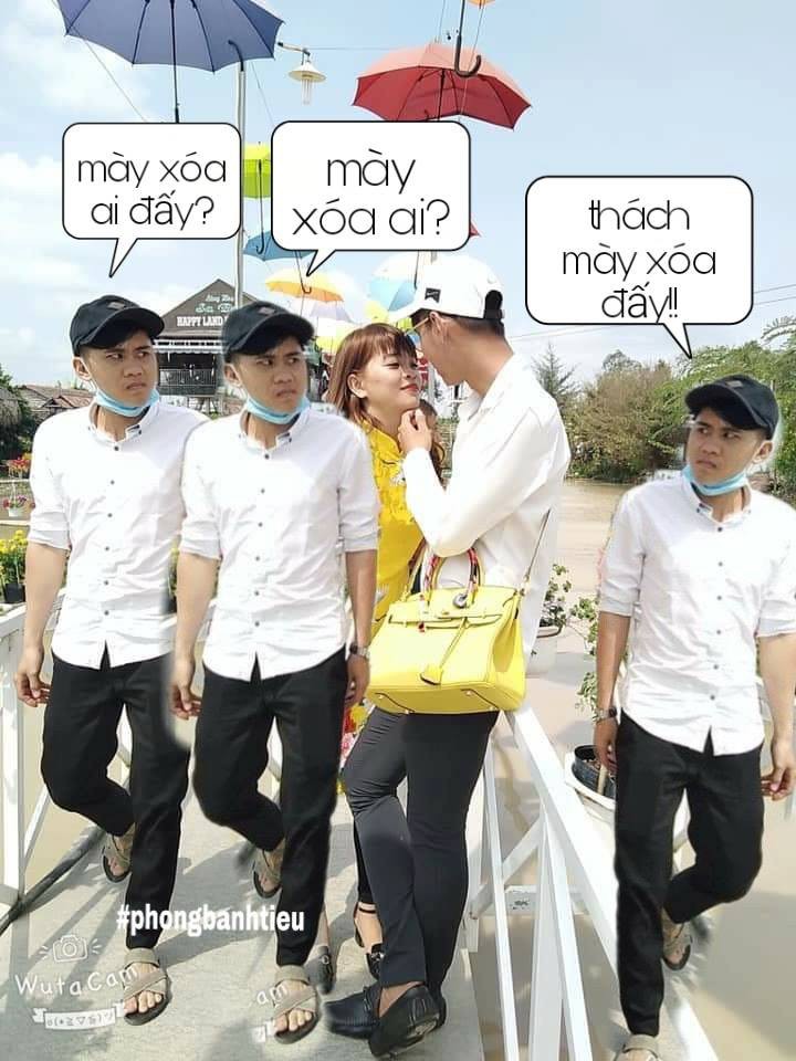 Nhờ dân mạng xóa hộ thánh lườm trong ảnh chụp với bạn gái, thanh niên nhận cái kết đắng ngắt như mọi khi