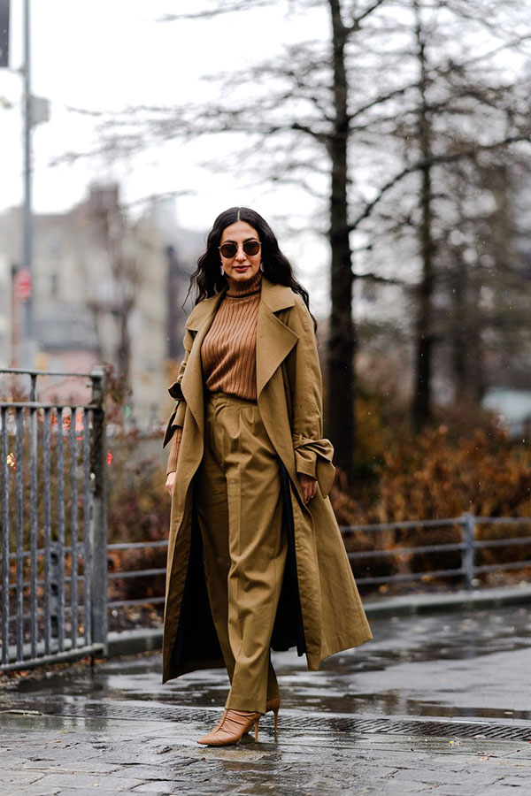 Tuần lễ thời trang Thu - Đông 2019: New York ấm áp cùng tông màu nâu Tuần lễ thời trang Thu - Đông 2019: New York ấm áp cùng tông màu nâu