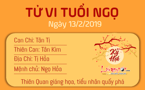 Tử vi thứ 4 ngày 13/2/2019 của 12 con giáp: Dậu đường tình thênh thang, Hợi dễ gặp bất trắc
