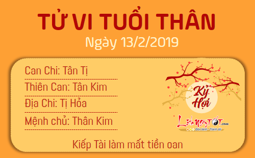 Tử vi thứ 4 ngày 13/2/2019 của 12 con giáp: Dậu đường tình thênh thang, Hợi dễ gặp bất trắc
