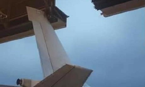 Máy bay Ngày tận thế Mỹ gãy cánh đuôi ngay sau khi bảo dưỡng