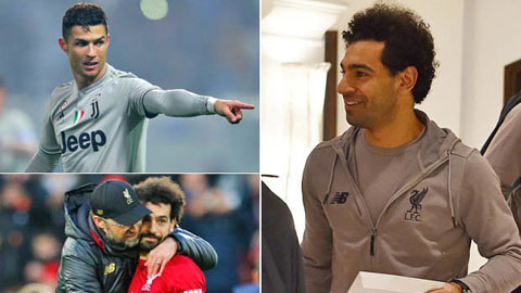 Ronaldo thích đá cặp với Salah ở Juventus