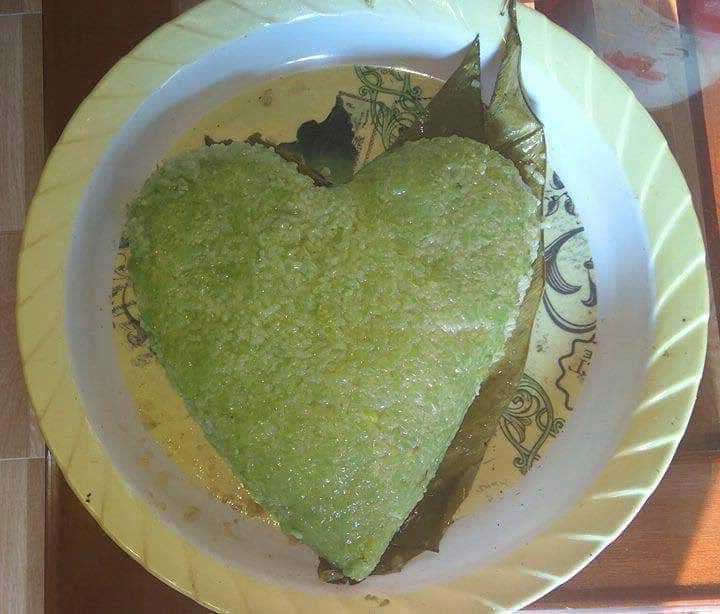 Bánh chưng trái tim - món quà cực độc cho một Valentine ngọt ngào ngay sau Tết nguyên đán