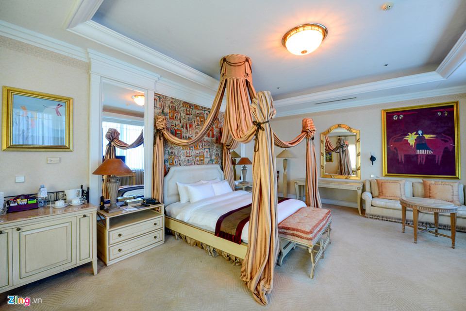 Khám phá những căn phòng chuyên phục vụ lãnh đạo các nước ở Hà Nội