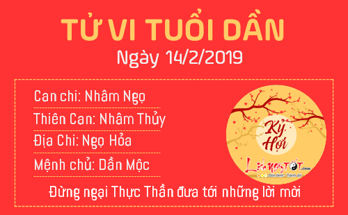 Tử vi Thứ 5 ngày 14/2/2019 của 12 con giáp: Ngọ có khoản tiền bất ngờ, Tý đi đâu cũng stress Tử vi Thứ 5 ngày 14/2/2019 của 12 con giáp: Ngọ có khoản tiền bất ngờ, Tý đi đâu cũng stress