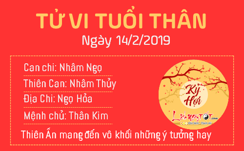 Tử vi Thứ 5 ngày 14/2/2019 của 12 con giáp: Ngọ có khoản tiền bất ngờ, Tý đi đâu cũng stress Tử vi Thứ 5 ngày 14/2/2019 của 12 con giáp: Ngọ có khoản tiền bất ngờ, Tý đi đâu cũng stress