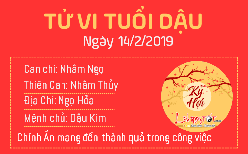 Tử vi Thứ 5 ngày 14/2/2019 của 12 con giáp: Ngọ có khoản tiền bất ngờ, Tý đi đâu cũng stress Tử vi Thứ 5 ngày 14/2/2019 của 12 con giáp: Ngọ có khoản tiền bất ngờ, Tý đi đâu cũng stress