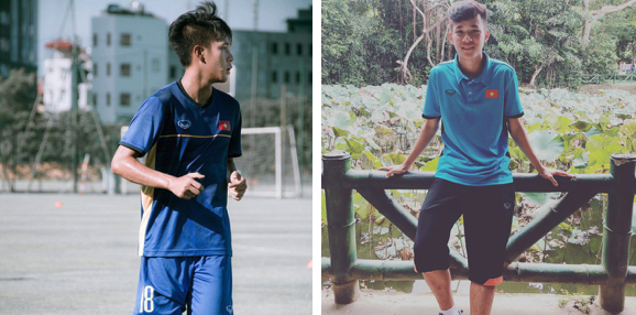 Danh tính 2 chàng cầu thủ điển trai đang được tìm kiếm nhiều nhất sau trận ra quân của U22 Việt Nam